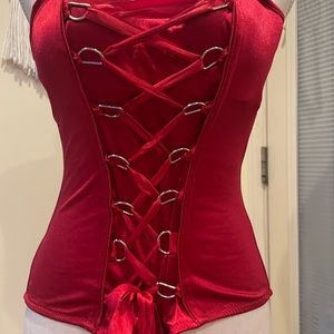 Red corset